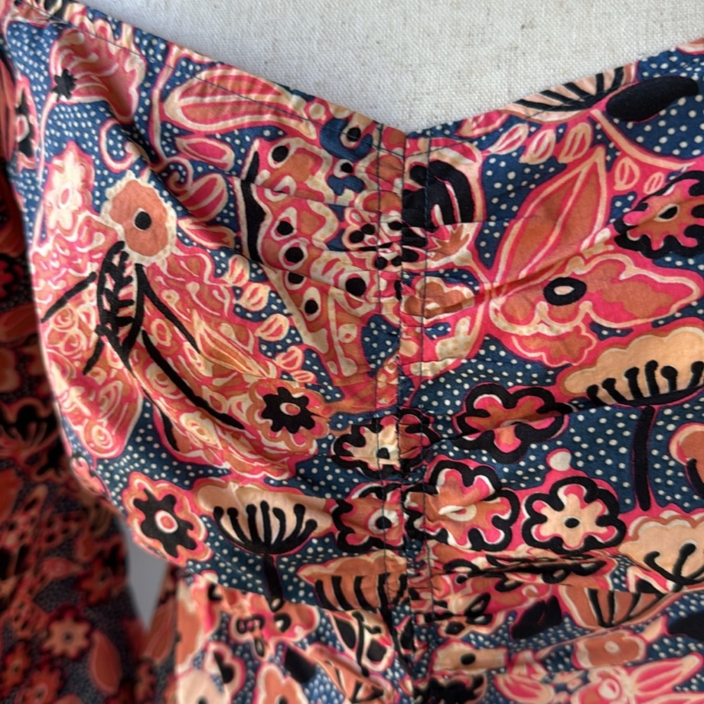 A.L.C. Multicolor Floral Blouse - like new! - Picture 4 of 8